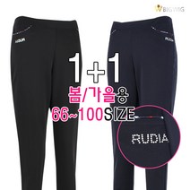 [더빅보스] RD 봄가을 여성 스판 밴딩 바지 (1+1) _ 매일 입고 싶은 데일리 필수 아이템 미시 부인 슬랙스