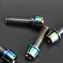 자전거 스텐 컬러 볼트 6P, 멀티