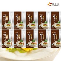 [다만세푸드] ourhome 아워홈 쌀떡국떡 500g x 10봉