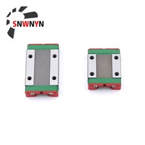 전동커튼레일 자동커튼 1/2Pc MGN9H MGN12H 캐리지 블록 소형 선형 레일 가이드 CNC 부품