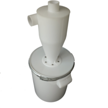 사이클론 집진기통 포함 집진기+20리터통 목공 공업 집진기 DIY용 여과통 먼지 흡입 청소, 단일사이즈, A소형 사이클론20리터통 50구경