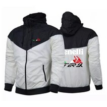 남자 BENELLI 캐주얼 후드 폭탄 재킷 봄 가을 힙합 하라주쿠 스타일 운동복 지퍼 코트