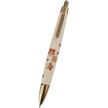 일본직발송 3. 나카니시 공예 (NAKANISHI-KOUGEI) 나카니시 공예 나무 볼펜 흰색 마키 벚꽃 0004085 B00E3, One Color