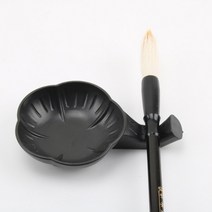 블랙 매화 세필 종지 전통 먹물 미술 붓 그림 학원 접시 서예, 단품, 단품, 단품