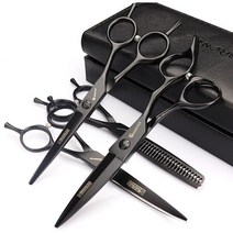 헤어 미용 가위 미용실 전문 세트 6인치 7인치 슬라이딩, 6인치 4개