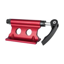 차량용 썬루프 car Roof mtb bike rack 빠른 릴리스 포크 설치 마운트 홀더 잠금 트럭 사이클 마운트 브래킷 랙 블록 자전거 액세서리, 빨간색