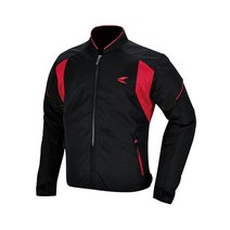 RSJ317 CREW MESH JACKET 오토바이메쉬자켓, BLACK RED