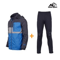 HALLA SPORT 남성 해르마자켓+코비밴드바지(손수건증정)