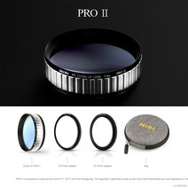 NiSi 클로즈업 렌즈 PRO II 키트 77mm nd 필터 Canon Nikon 렌즈