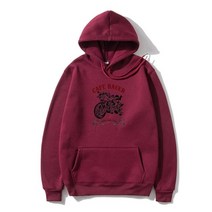 2022 최신 Ho 까마귀 빈티지 이탈리아 오토바이 모터 레이서-새로운 코튼 Hoody 캐주얼 Fleeceness 스웨터, 04 Burgundy_02 S