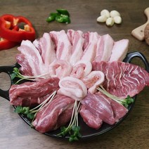 숨긴돼지 뒷고기 국내산 돼지특수부위 6종 500g 왕꼬들살 두항정살 꽃살 뽈살 돈뽈항정, 모듬살(4종) 500g, 1개