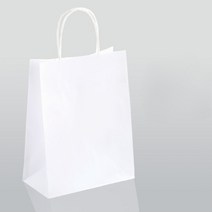 크라프트 쇼핑백 종이 봉투 손잡이 색상 강화 두꺼운 크래프트 핸드백 무료 맞춤형 로고 멀티, 23.색상  002  100pcs With logo25