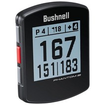 부쉬넬 Bushnell 골프 팬텀 2 골프 GPS 그레이 카모, Black