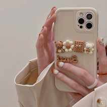 입체과자 곰돌이용 iphone13promax 애플12 핸드폰 케이스 11 실리콘 소프트 케이스 xr 공장 14