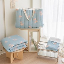 포몽드 생크림 모달&듀라론 리버시블 사계절 어린이집 낮잠이불 풀세트, 리버시블 모달 낮잠이불 3종/07포니팜