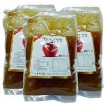 와플전용 사과잼 필링(Filling) 사과잼15kg (5Kg 3개), 3004, 5kg