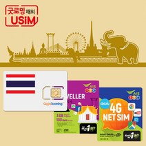 태국유심 무제한 데이터 유심칩 통화 심카드 공항수령, 인천제2터미널, 5. 매일 2GB {30일}