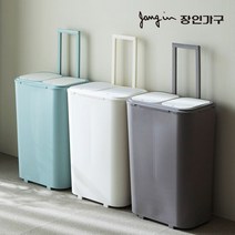 장인가구 리빙레시피 캐리어형 분리수거함 전용봉투30L 30매, 색상:반투명색, 단품