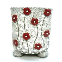 별난다육 [눈꽃 직사각] 다육이화분 다육화분, 레드