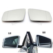 자동차 사이드미러 커버 w204 w212 미러 유리 가열식 사이드 도어 윙 benz, 오른쪽