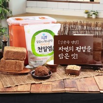 기타 [강순옥명인] 전통 메주 세트+물2L*6병, 1