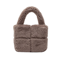 트레이드미 뽀글이 사각 토트백