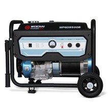 발전기 소형 가솔린 휴대용 무소음 비상 3kW 출력 캠핑, 3KW단상 220V전기식 WPGQ3500B
