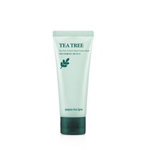 파파레서피 티트리 컨트롤 머드 크림 마스크 100ml, 3개, 3개입
