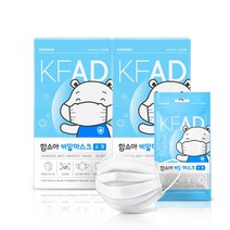 함소아 KFAD 비말마스크 소형 50매입 X 2세트 유통기한 24년 1월 14일 YE