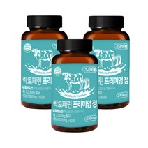 초유 단백질 락토페린 프리미엄 정 다이어트 유산균 1000mg x 60정, 3개