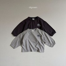 디그린 레코드티 키즈 유아 남녀공용 아기 티셔츠