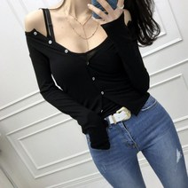 [랜덤플레이] 간절기 베이직 슬림핏 나시 가디건 세트