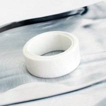부직포 재단 (폭 1cm/1.5cm/2cm/2.5cm/3cm 길이 9m), 7. 화이트-2.5cm (길이9m)