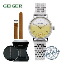 가이거 가이거(GEIGER) 여성 메탈시계 GE21163_GYS 팔찌세트+가죽밴드