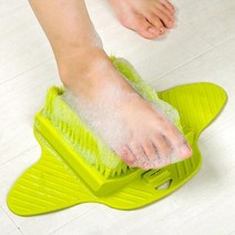풋브러쉬 발 각질제거 발세척 풋패드 색상랜덤발송, 1개, 개당 수량