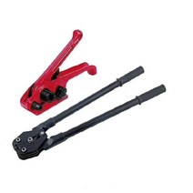 철밴딩기 포장 밴딩기 조임기 결속기 철 화물 벨트 무클립 철밴딩클립 밴드 포장기, Baler검정과빨강조합