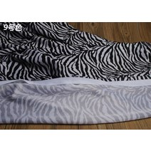 레오파드 패턴 무늬 원단 호피 얼룩말 호랑이 무늬 DIY 수예 재봉 옷만들기 다용도 천 패브릭, 9호색
