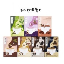 타로밀크티 타로티 타로파우더 버블티만들기 가루 스틱 흑당 핫초코 코코넛 쿠키앤크림 라떼, 녹차라떼 10T