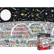 [바보사랑] 108피스퍼즐 월리를 찾아라 미래에서 알록 AL108-103, 상세 설명 참조, 상세 설명 참조