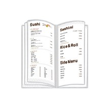 을지메뉴 무테투명 속지케이스 _L 10P, L(6P)