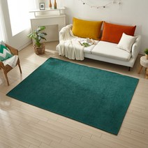 가온길카페트 이지케어 셔닐 항균 발수 사각러그 200x250cm 6컬러 카페트 매트 냉기차단 포인트 인테리어