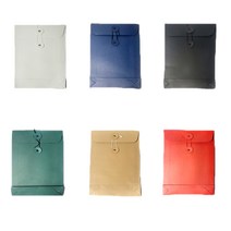 A5 컬러 무지 감성 디자인 색상 크라프트 하도메 종이 단추 각대 포장 사각 봉투 케이스 제작 소봉투 서류 포토 사진 그림 선물 엽서 보관 끈 달린 박스 패키지 세로백 화이트 1p, 빨강