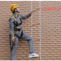 화재 탈출 사다리 와이어 로프 고층 구조 완강기 비상, 30미터