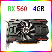 [해외] 비디오 카드 rx 580 8gb gddr5 256bit 그래픽 카드 radeon rx580 8 gb rx560 4gb 그래픽 카드 for mining rig pc