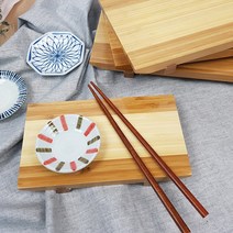 대나무 칼라도마 1호 투톤 AA 스시 초밥 회접시 플레이팅 A, 디.대)칼라도마1호 (107688)