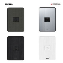 하이콘 전화 통신 인터넷 매입 8P 콘센트, 하이콘 블랙 8P모듈라