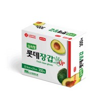 롯데 위생장갑 300매 비닐장갑 크린장갑 조리장갑 X 2개_3KP