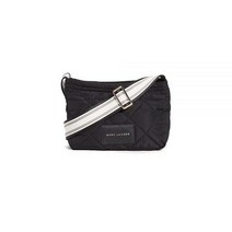 Marc Jacobs 여성용 메신저 백 블랙. E-퀼트 나일론 메신저173428