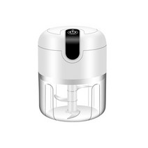 전기 마늘 다지기 미니 야채 고추 고기 분쇄기 푸드 프로세서 USB 충전 블렌더 주방 가제트, 04 04 250ML