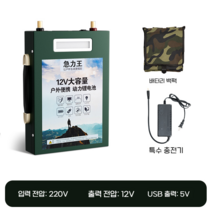 경량 인산철배터리 12V 대용량 100A 야외 비상용 캠핑파워뱅크, 150A